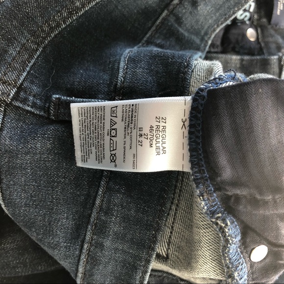 Gap true skinny jeans dark wash - Picture 5 of 7